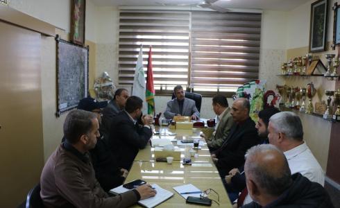 تربية الوسطى تستقبل وفداً من الاغاثة الاسلامية
