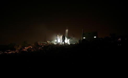 قصف اسرائيلي على قطاع غزة