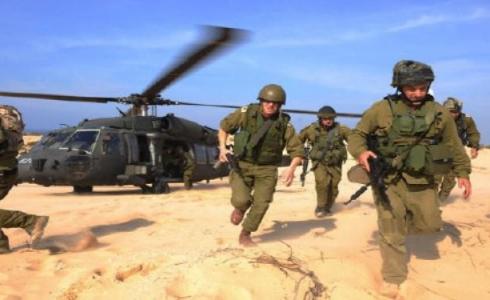 مناورات إسرائيلية قرب حدود غزة