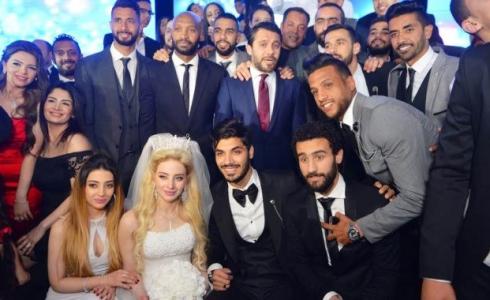 حفل زفاف على جبر لاعب بيراميدز