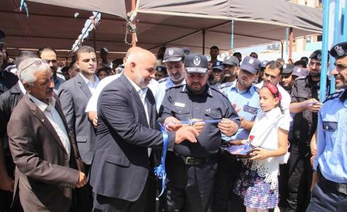 قيادة الداخلية تفتتح مركز شرطة معن و"جورة اللوت" بخانيونس