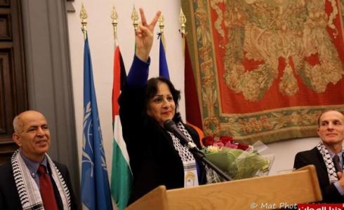  سفيرة فلسطين في ايطاليا مي كيلة 