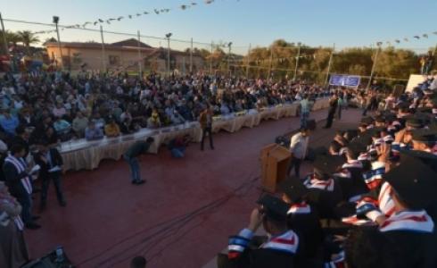 خريجون في غزة -ارشيف-