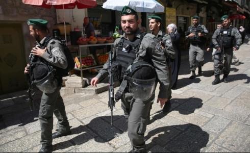 قوات الاحتلال بشوارع القدس