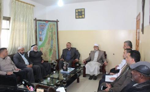 نواب المحافظة الوسطى يستقبلون وفدا هيئة التوجيه السياسي والمعنوي