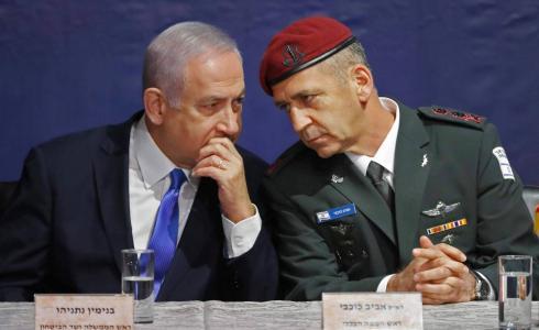 أفيف كوخافي وبنيامين نتنياهو