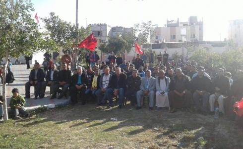 صورة من الوقفة التضامنية
