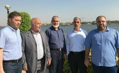 وفد حماس بالقاهرة -ارشيف-