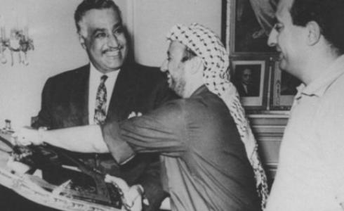 افتتاح معرض جمال عبد الناصر برام الله