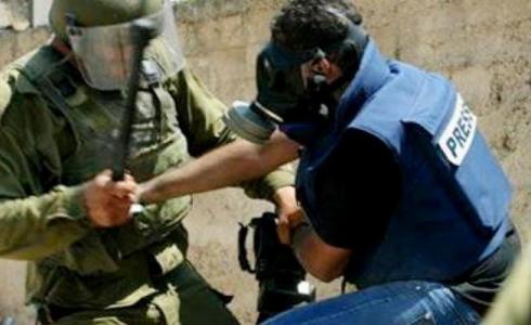 اعتداءات الاحتلال على الصحفيين الفلسطينيين- أرشيفية