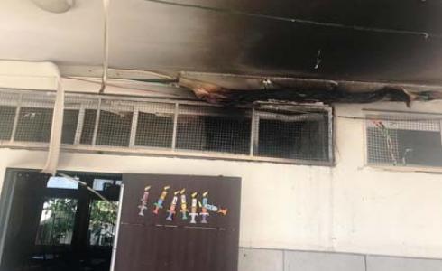 اندلاع حريق في مدرسة زلفة الابتدائية