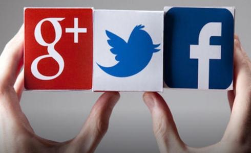 شعار شركات فيسبوك وتويتر وغوغل 