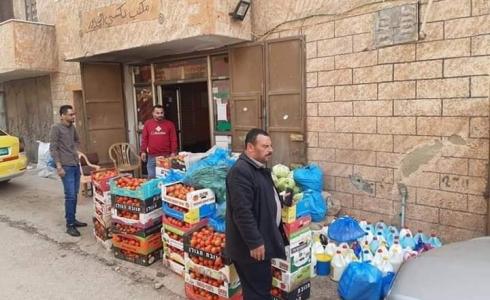 حملة شبابية في بلدة طمون لجمع التبرعات العينية لمدينة بيت لحم