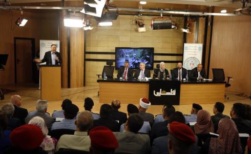 مؤتمر اطلاق فعاليات أسبوع المرور العربي من هيئة الاذاعة والتلفزيون الفلسطينية