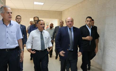 فلسطين المستقبل للطفولة تستقبل محافظ سلطة النقد عزام الشوا