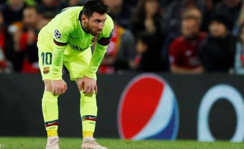 ليونيل ميسي نجم برشلونة الإسباني