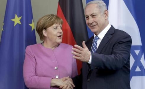 نتنياهو وميركل