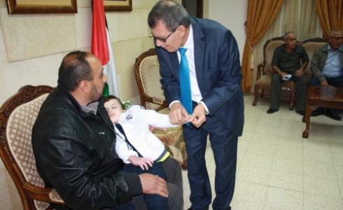الطفل دوابشة يصل اريحا