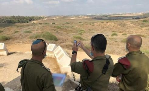 قائد فرقة غزة بالجيش الإسرائيلي يجري جولة بمستوطنات الغلاف