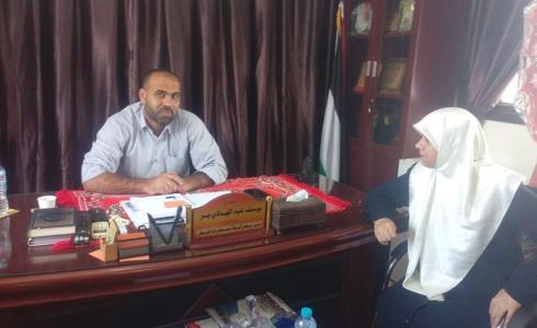 النائب نعيم تتفقد عدد من المراكز الأمنية في الوسطى