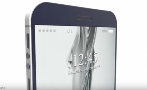 نموذج تخيلي لهاتف آيفون 8