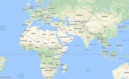 خريطة العالم