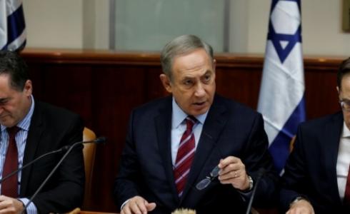 نتنياهو خلال جلسة الكابنيت