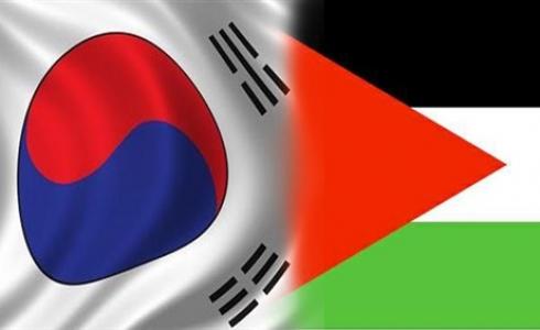 العلمان الفلسطيني والكوري الجنوبي