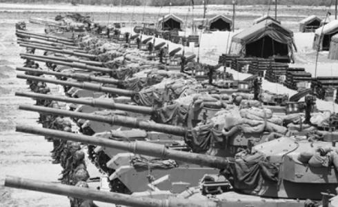 الدبابات الإسرائيلية قبل الحرب