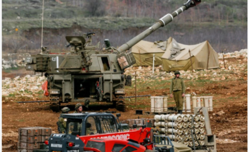 مدفعية اسرائيلية