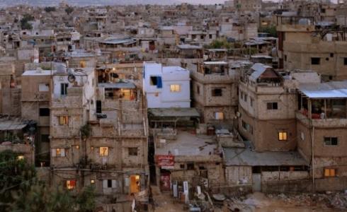 مخيم للاجئين في لبنان