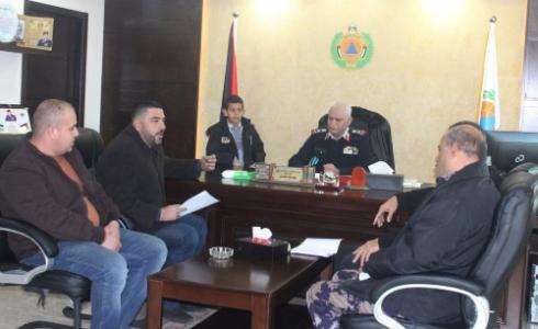 مدير عام الدفاع المدني اللواء ركن يوسف نصار، يلتقى وفدا من نقابة موزعي الغاز