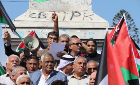 من فعالية وطنيون لانهاء االنقسام بغزة
