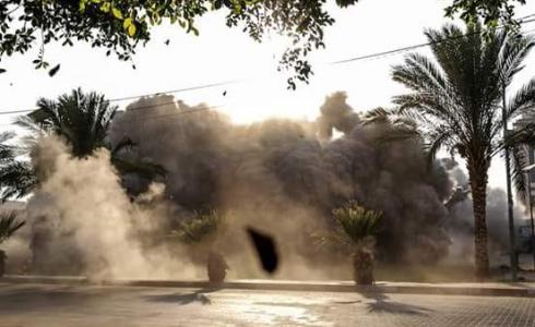 القصف الإسرائيلي على غزة  أمس السبت