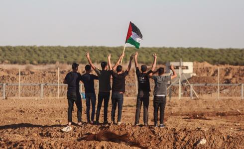 مسيرات العودة الكبرى شرق غزة