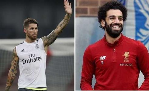 راموس يبعث رسالة لمحمد صلاح بعد الإصابة في نهائي الإبطال