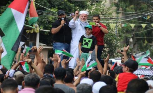 استمرار تظاهرات اللاجئين الفلسطينيين في المخيمات اللبنانية