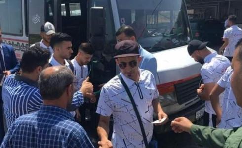 بعثة مركز شباب بلاطة تصل غزة 