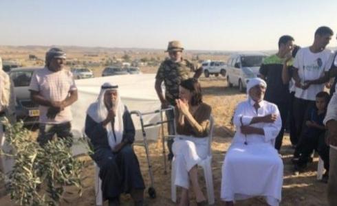 مظاهرة أهالي رخمة في النقب