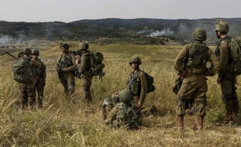 جنود إسرائيليون على الحدود الشمالية - ارشيف