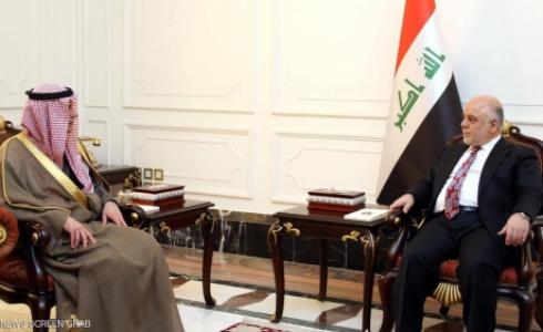 العبادي مستقبلا وزير الخارجية السعودي في بغداد