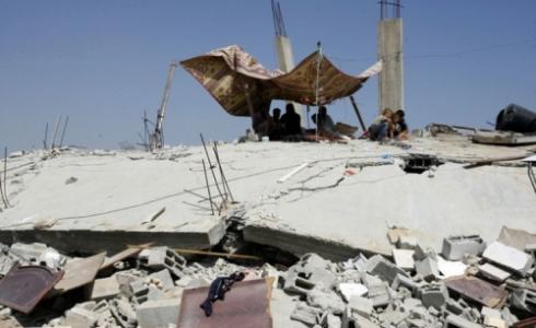 منازل دمرت بحرب 2014 / ارشيفية