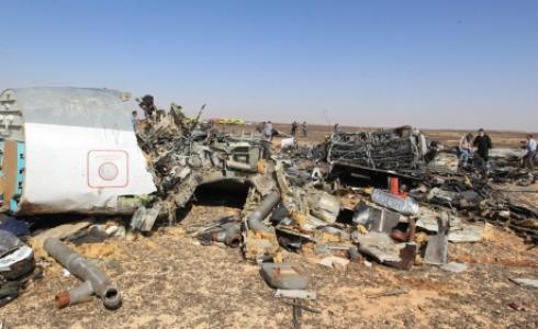 تحطم طائرة روسية في سيناء