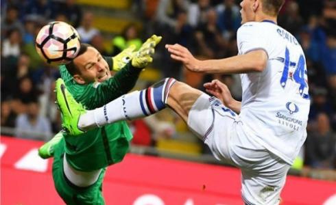 لقطة من المباراة