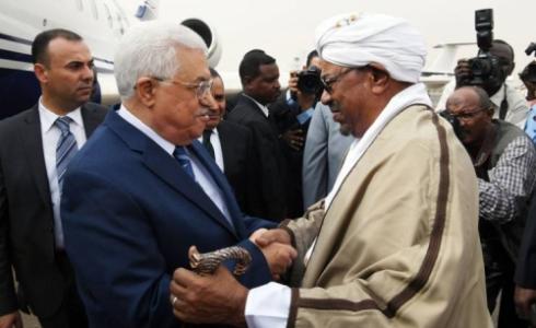 الرئيسان الفلسطيني والسوداني