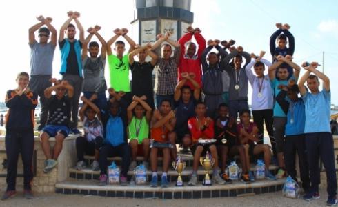 عدائو الاتحاد الفلسطيني لألعاب القوى 