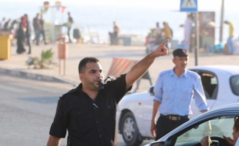 شرطة المرور في غزة