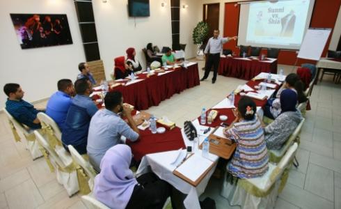 دورة تدريبية لبيت الصحافة