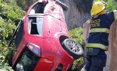 مكان الحادثة في قرية دالية الكرمل