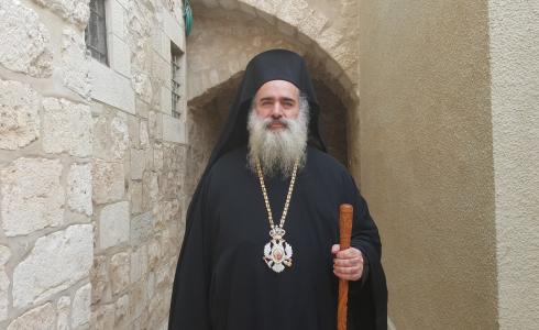المطران عطا الله حنا رئيس اساقفة سبسطية للروم الارثوذكس